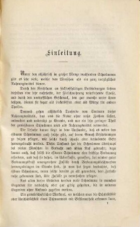 Die wichtigsten eßbaren, verdächtigen und giftigen Schwämme : mit naturgetreuen Abbildungen derselben auf 12 Tafeln in Farbendruck, [1]. [Textband]