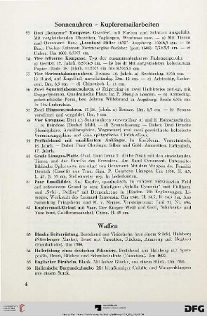 Waffen (Nr. 63-89)