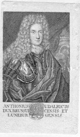 Porträt des Anton Ulrich Herzog zu Braunschweig-Wolfenbüttel