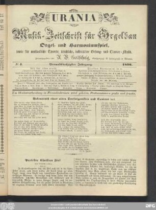 No. 4. Vierundfünfzigster Jahrgang. 1898.