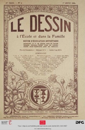 No. 5 (1er janvier 1924)
