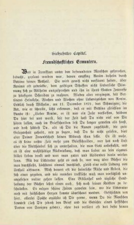 Siebzehntes Capitel. Freundschaftliches Ermuntern