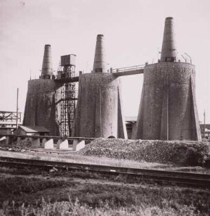 Kalkwerk, Rundschachtöfen, um 1930