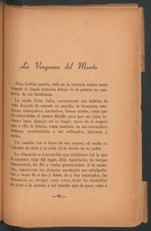 La venganza del muerto