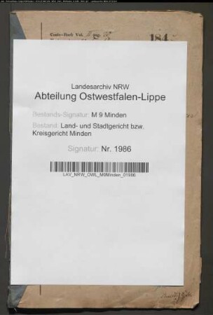 Sonstige: Spilker, Heinrich Wilhelm: