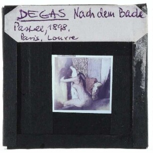 Degas, Nach dem Bade (Louvre)