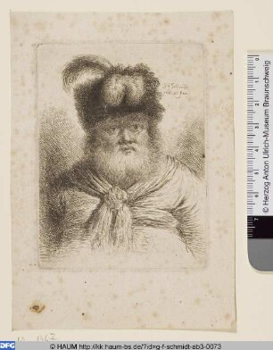 Der alte Mann mit der Pelzmütze