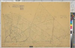 Rheine r.d.E. (Rheine), Flurbereinigung Altenrheine, Schätzungskarte Rheine r.d.E. Flur 12