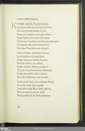 Lust und Qual