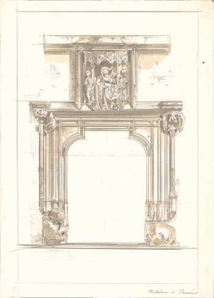 Lange, Ludwig; Lange - Archiv: IV.2 Gotik in Deutschland - Rathaus in Passau (Detail)