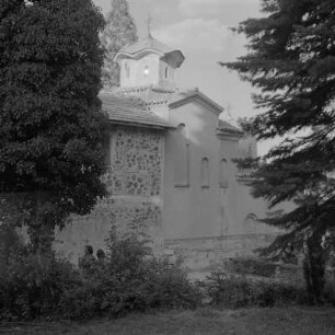 Die Kirche von Boyana, eine mittelalterliche bulgarisch-orthodoxe Kirche im gleichnamigen Stadtbezirk von Sofia