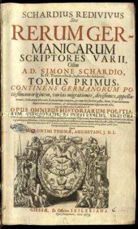 Sammlung von Texten verschieder deutscher Autoren, 1. Teil