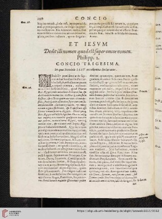 Et Iesum. Concino Trigesima