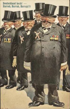Deutschland hoch! - Hurrah, Hurrah, Hurrah!!!