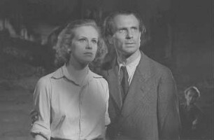 Hildegard Knef und Ernst Wilhelm Borchert in "Die Mörder sind unter uns" : gedreht in den Trümmern Berlins, in den Althoff-Ateliers in Babelsberg und in den Jofa-Ateliers in Berlin-Johannisthal
