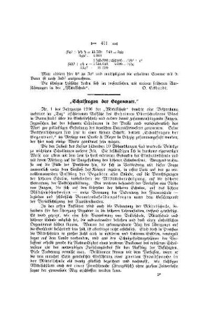 "Schulfragen der Gegenwart"