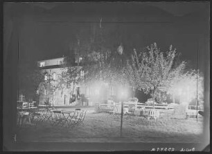 Schmannewitz. Villa Olga - Winter Nachtaufnahme
