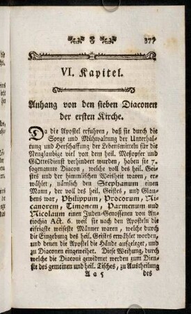 377-392, VI. Kapitel.
