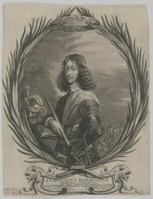 Bildnis des Lvdovicvs Borbonivs Princeps Condaevs