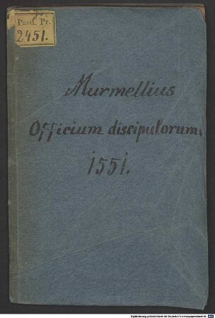 Officivm Discipvlorvm