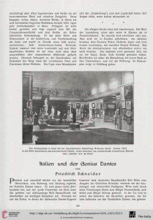 2: Italien und der Genius Dantes