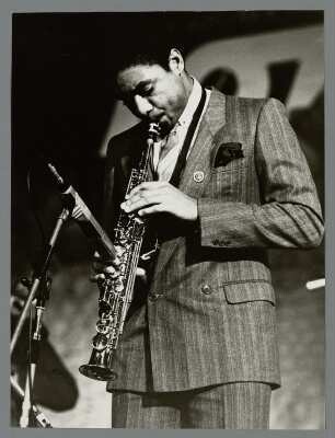 Branford Marsalis : Portrait des Jazz-Saxophonisten Branford Marsalis beim Jazz Jamboree Warschau 1983