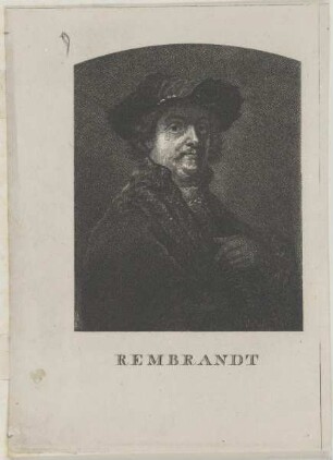 Bildnis des Rembrandt Harmensz van Ryn