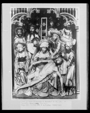 Detail, Beweinung Christi