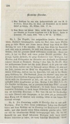 236-241 Kirchliche Literatur