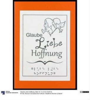 Glaube Liebe Hoffnung