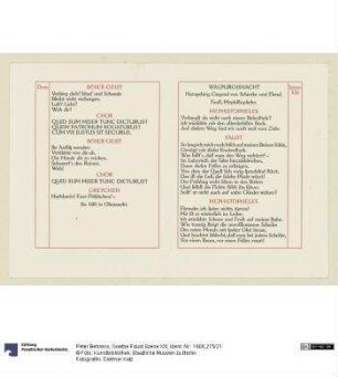 Goethe Faust Szene XXI