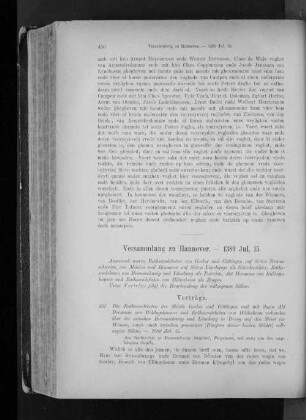 Versammlung zu Hannover. - 1389 Jul. 15.