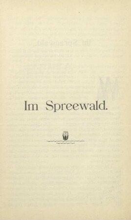 Im Spreewald