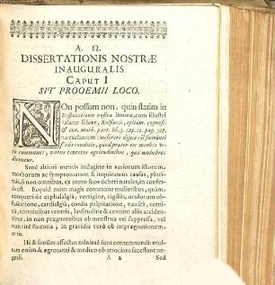 Dissertatio Inauguralis Medica, De Dystokia Naturali