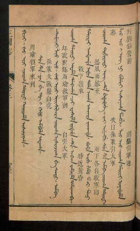Sun z'e. yan be hû i baru ambula afaha = 孫策大戰嚴白虎