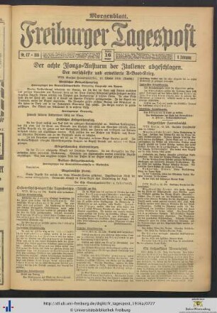 16.10.1916 (Morgenblatt)