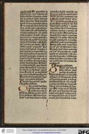 Incipit prima pars huius opusculi de potestate confessoris.