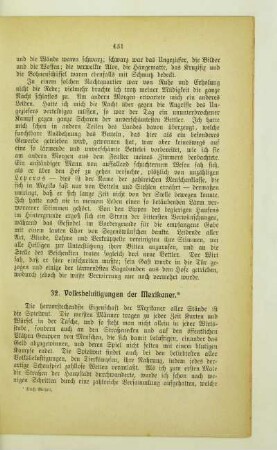 32. Volksbelustigungen der Mexikaner
