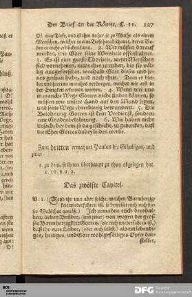 Das zwölfte Capitel.