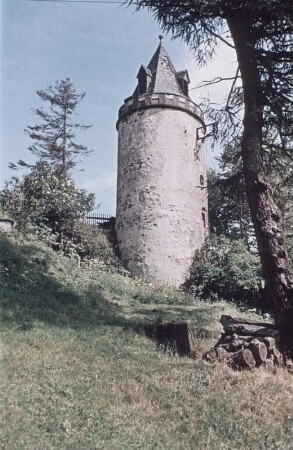Blick auf einen Turm