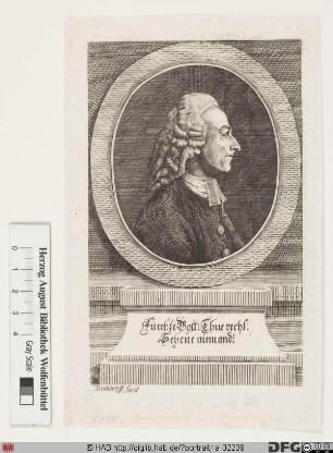 Bildnis Johann Heinrich von Brandenstein