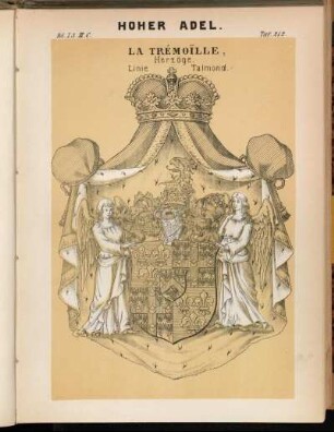 Taf. 212. La Trémoïlle, Herzöge. Linie Talmond.