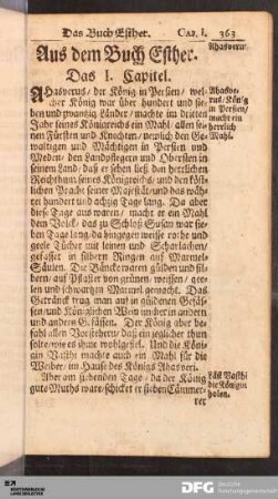 Das Buch Esther.