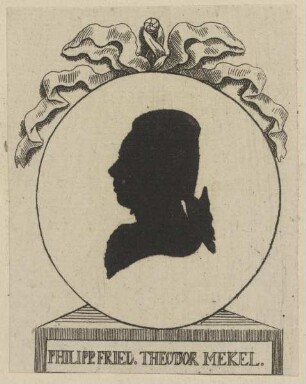 Bildnis des Philipp Fried. Theodor Mekel