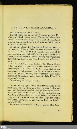 Man Blickt Nach Augsburg