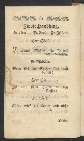 Zwote Handlung