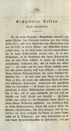 Sechzehnter Sektor