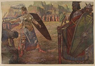 Schulwandbild (Schulwandbild "Nibelungen 4")
