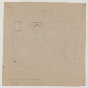 Kaisermühl (Kreis Lebus): Hof Zachert. Lageplan