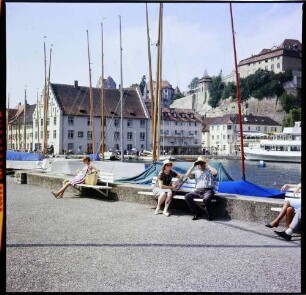 Meersburg: am Hafen